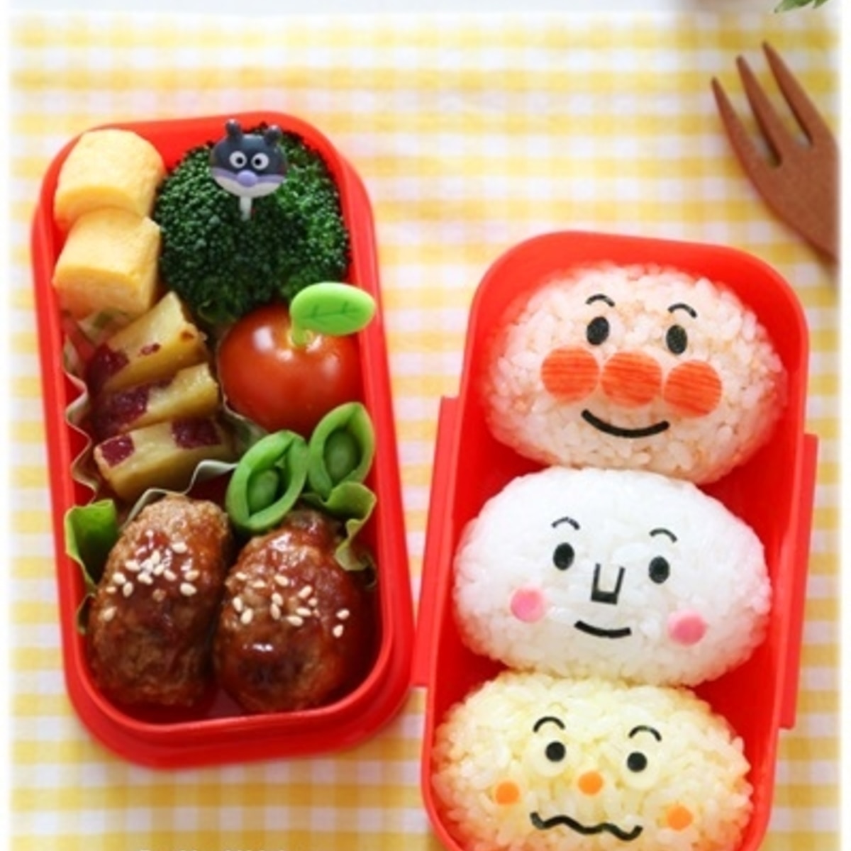 キャラ弁 アンパン 食パン カレーパン レシピ 作り方 By Mai Mai 楽天レシピ